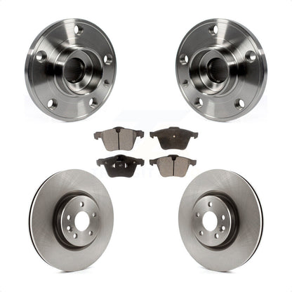 Ensemble de roulement de moyeu avant, Rotor de frein et Kit de plaquettes pour Volvo XC70 S60 V60 S80 V7