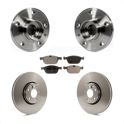 Ensemble de roulement de moyeu avant, Rotor de frein à disque et Kit de plaquettes pour Volvo XC6 2010 – 2015