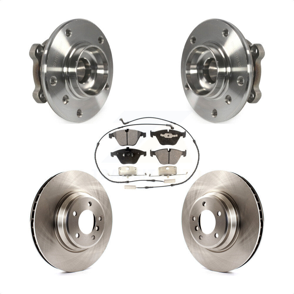 Kit de Rotor et plaquettes de frein à disque, roulement de moyeu avant, pour BMW X1 xDrive35i 2013 avec AW