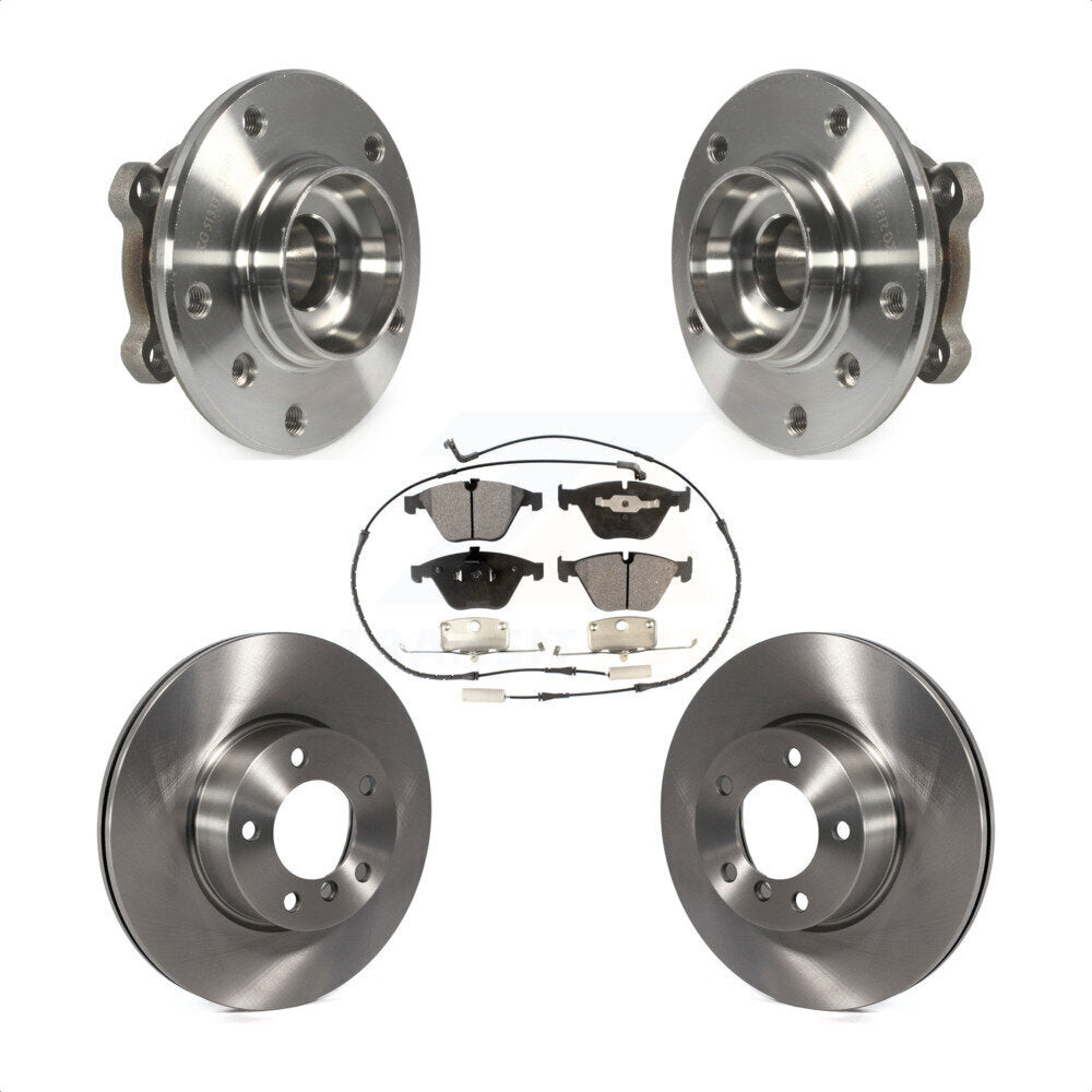 Kit de Rotor et plaquettes de frein, roulement de moyeu avant, pour BMW X1 xDrive28i 2013 – 2015 avec AW