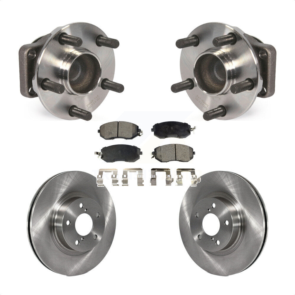 Kit de rotor et de plaquettes de frein à disque, roulement de moyeu avant, pour Scion FR-S Subaru BR 2013 – 2016