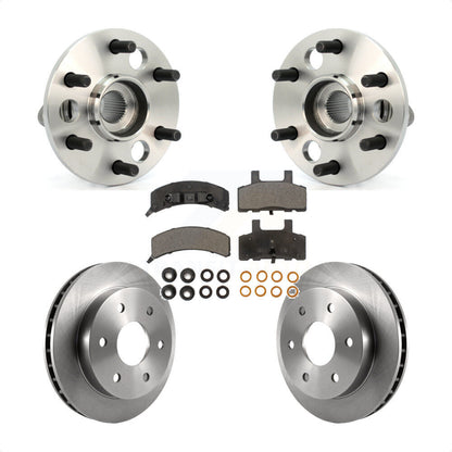Kit de Rotor et de plaquettes de frein, roulement de moyeu avant, pour K1500 GMC Chevrolet K2500 Suburba