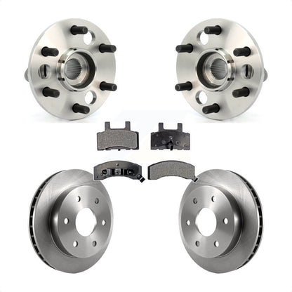 Kit de Rotor et de plaquettes de frein, roulement de moyeu avant, pour Chevrolet K2500 Suburban K1500 GM