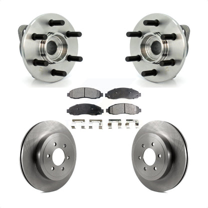 Kit de plaquettes de Rotor de frein à disque, roulement de moyeu avant, pour Dodge Dakota 4WD avec 2 roues AB