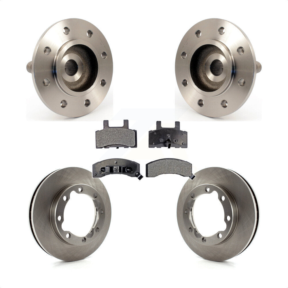 Kit de plaquettes de Rotor de frein, roulement de moyeu avant, pour Dodge Ram 2500 4WD 99 avec 2 roues AB