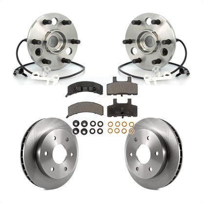 Kit de plaquettes de Rotor de frein, roulement de moyeu avant, pour K1500 Chevrolet GMC K2500 Yukon Taho
