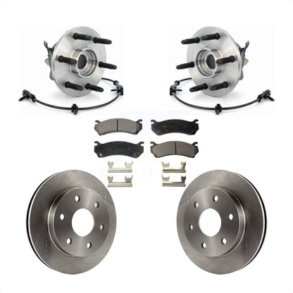 Kit de plaquettes de Rotor de frein, roulement de moyeu avant, pour Chevrolet GMC Silverado 1500 Sierra X