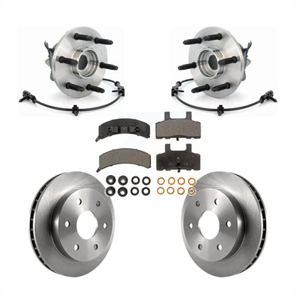Kit de plaquettes de Rotor de frein, roulement de moyeu avant, pour Chevrolet Tahoe 4WD 00 avec 5,3l/4,8