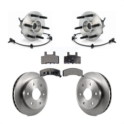 Kit de plaquettes de Rotor de frein, roulement de moyeu avant, pour Chevrolet Tahoe 4WD 00 avec 5,3l/4,8