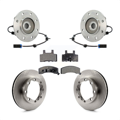 Kit de plaquettes de Rotor de frein, roulement de moyeu avant, pour K2500 Chevrolet GMC K3500 K1500 Taho