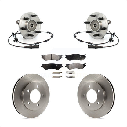 Kit de plaquettes de Rotor de frein à disque, roulement de moyeu avant, pour Ford Expedition Lincoln Navigato