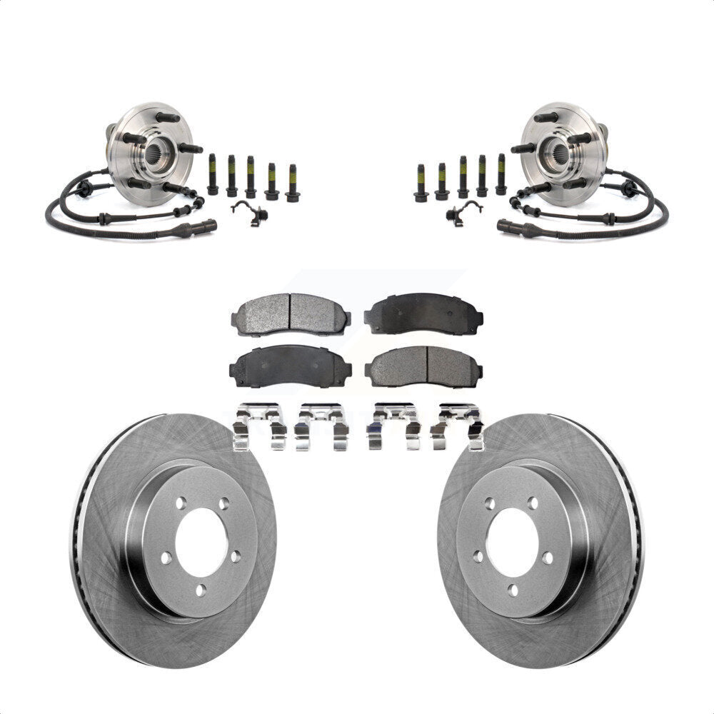 Kit de plaquettes de Rotor de frein à disque, roulement de moyeu avant, pour Ford Explorer Mercury Mountainee