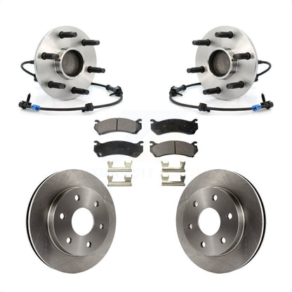 Kit de plaquettes de Rotor de frein, roulement de moyeu avant, pour Chevrolet GMC Silverado 1500 Sierra X