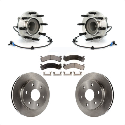 Kit de plaquettes de Rotor de frein, roulement de moyeu avant, pour Chevrolet Express 2006 GMC Savan 2500