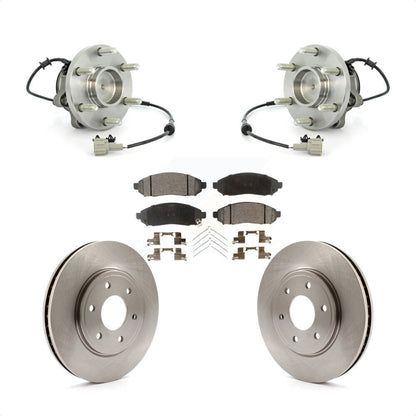 Kit de Rotor et plaquettes de frein à disque, roulement de moyeu avant, pour Nissan Frontier Suzuki Equato