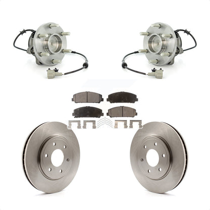 Ensemble de roulements de moyeu avant, Rotors et plaquettes de frein à disque, Kit pour Suzuki Equator