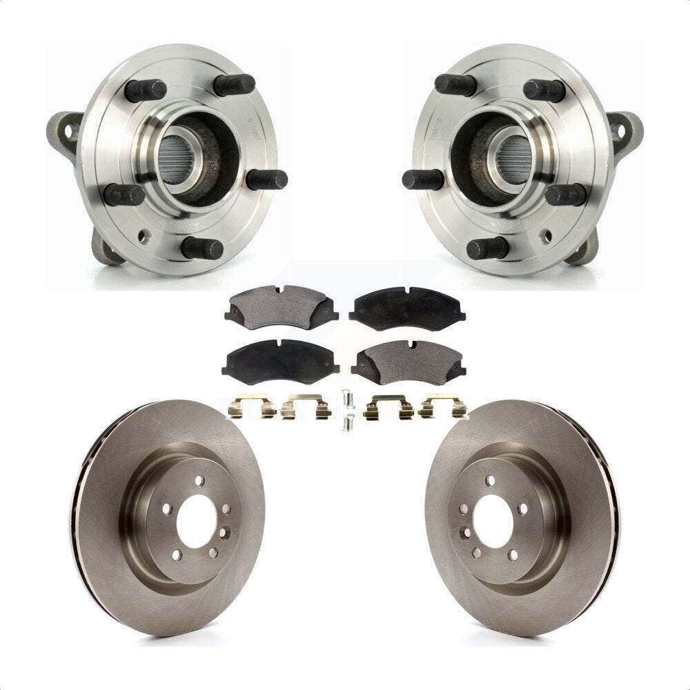 Kit de rotor et de plaquettes de frein, ensemble de roulements de moyeu avant, pour Land Rover Range Sport LR