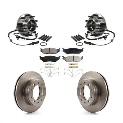 Kit de plaquettes de Rotor de frein, roulement de moyeu avant, pour Ford F-550 Super Duty 4 X 2005 – 2010