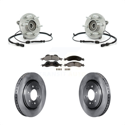 Kit de plaquettes de Rotor de frein à disque, roulement de moyeu avant, pour Ford Expedition Lincoln Navigato