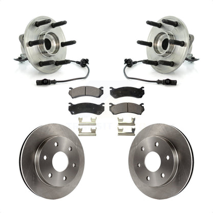 Kit de plaquettes de Rotor de frein à disque, ensemble de roulements de moyeu avant pour Chevrolet Silverado 150