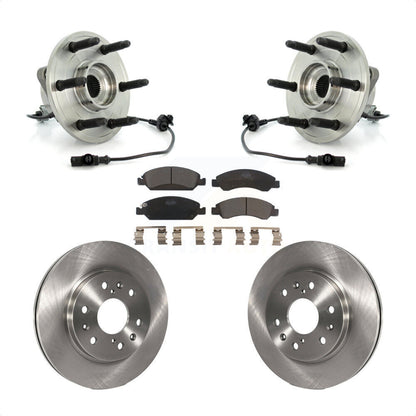 Kit de plaquettes de Rotor de frein, roulement de moyeu avant, pour Chevrolet GMC Sierra 1500 Silverado X