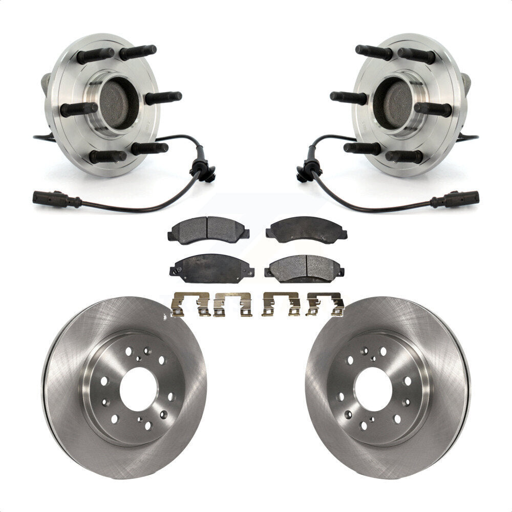 Kit de plaquettes de Rotor de frein, roulement de moyeu avant, pour Chevrolet Avalanche GMC Tahoe Cadilla