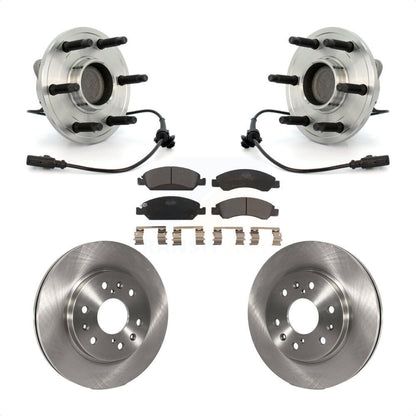 Kit de plaquettes de Rotor de frein, roulement de moyeu avant, pour Chevrolet GMC Sierra 1500 Silverado X