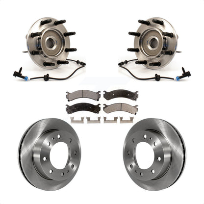 Kit de plaquettes de Rotor de frein, roulement de moyeu avant, pour Chevrolet GMC Sierra 2500 HD Silverad