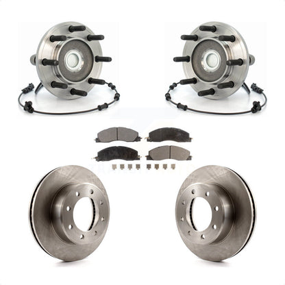 Kit de plaquettes de Rotor de frein à disque, ensemble de roulements de moyeu avant pour Dodge Ram 2500 3500 RW
