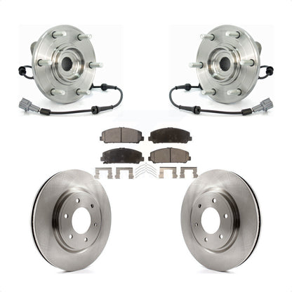 Kit de plaquettes de Rotor de frein à disque, roulement de moyeu avant, pour Nissan TITAN Armada INFINITI QX5