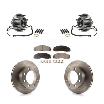 Kit de Rotor et plaquettes de frein à disque, roulement de moyeu avant, pour Ford F-350 Super Duty 4W 2013