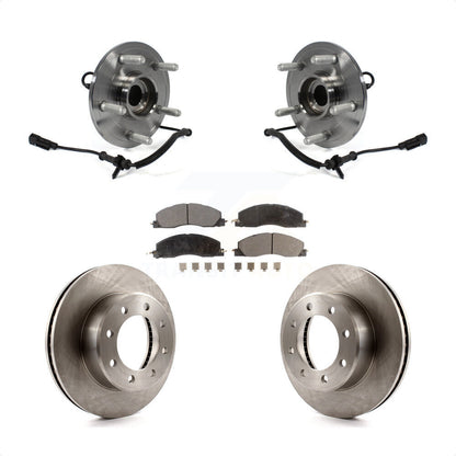 Kit de Rotor et plaquettes de frein, roulement de moyeu avant, pour Ram 2012 1500 4WD avec roue à 8 écrous