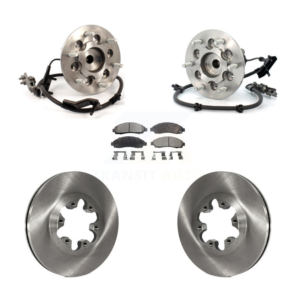 Kit de Rotor et plaquettes de frein, roulement de moyeu avant, pour Chevrolet Colorado GMC Canyon Isuz