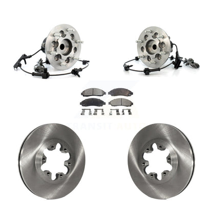 Kit de plaquettes de Rotor de frein à disque, roulement de moyeu avant, pour Chevrolet Colorado GMC Canyon RW