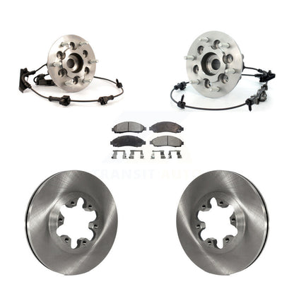 Kit de Rotor et plaquettes de frein, roulement de moyeu avant, pour Chevrolet Colorado GMC Canyon Isuz
