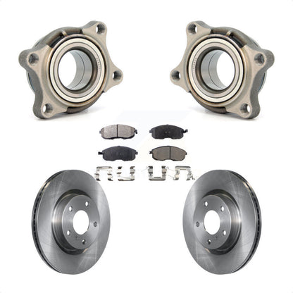 Kit de plaquettes de Rotor de frein, roulement de roue avant, pour Module INFINITI G35 AWD 2005