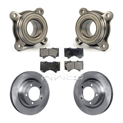 Kit de Rotor et plaquettes de frein de roulement de roue avant, pour Toyota Tundra Sequoia Lexus LX57