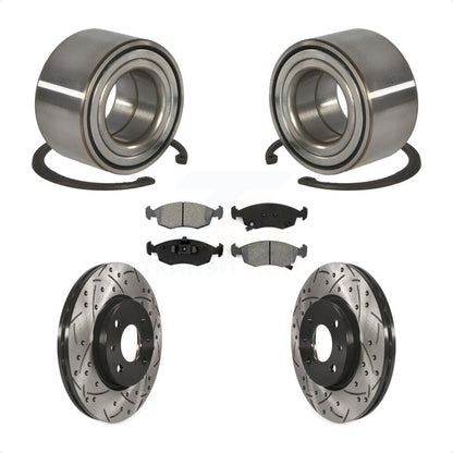 Kit de plaquettes de frein à disque fendues, revêtement de roulement de roue avant, pour Fiat 50