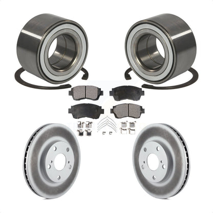 Kit de Rotor et plaquettes de frein revêtus de roulement de roue avant, pour Toyota Camry Sienna Avalo