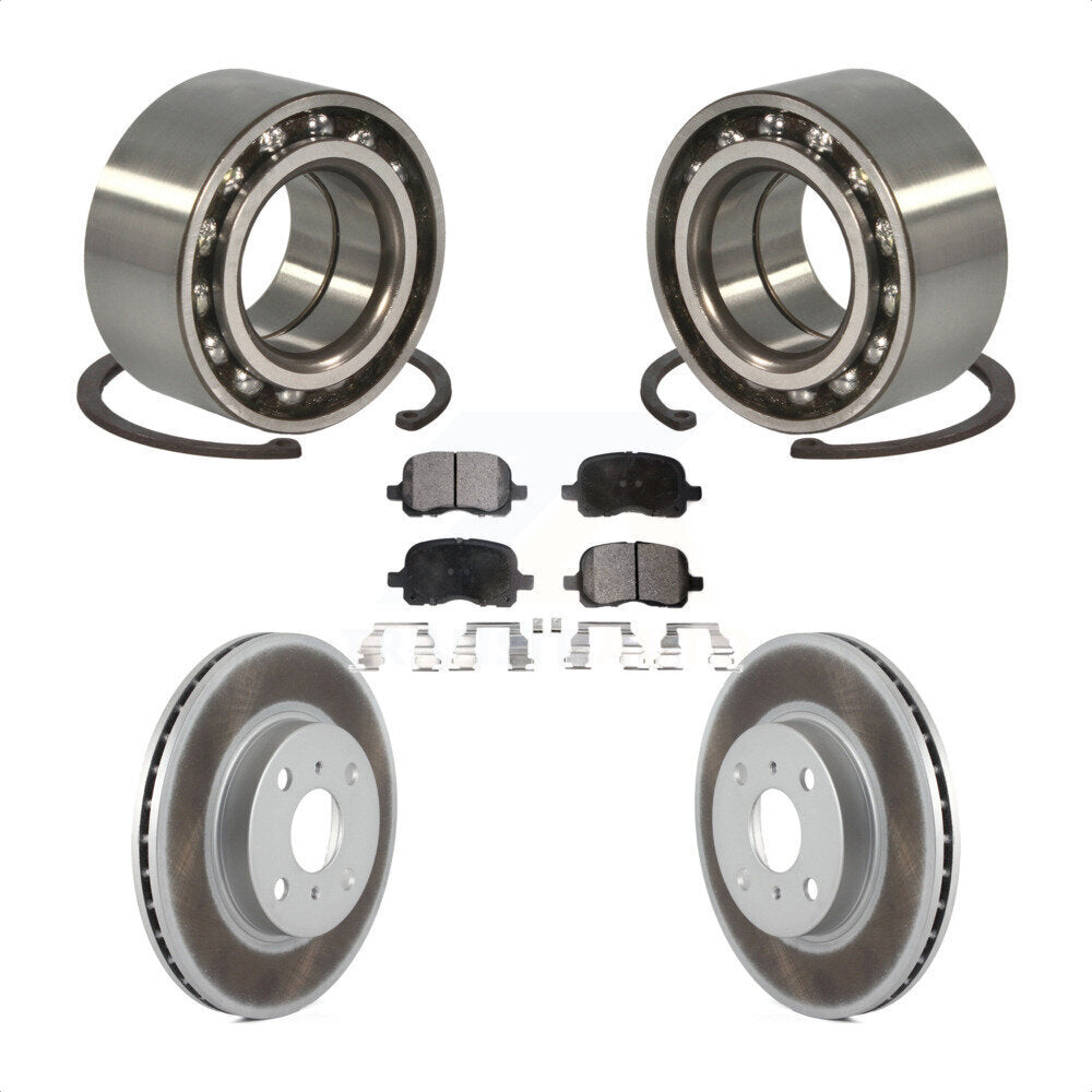 Kit de plaquettes de Rotor de frein, manteau de roulement de roue avant, pour Toyota Corolla Chevrolet Priz