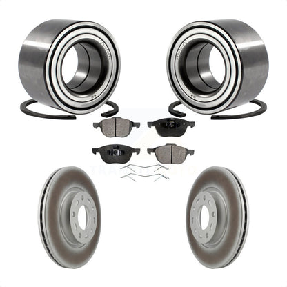 Kit de plaquettes de Rotor de frein, roulement de roue avant, pour Mazda 3 2005, 2,3 l, sans AB