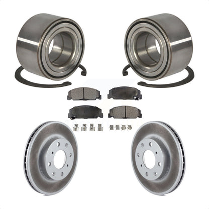 Kit de Rotor et plaquettes de frein à disque enduit de roulement de roue avant pour Honda Civic del So
