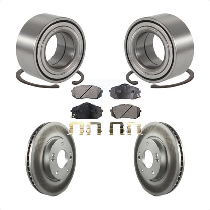 Kit de Rotor et plaquettes de frein à disque revêtus de roulement de roue avant, pour Kia Rond 2010 – 2012