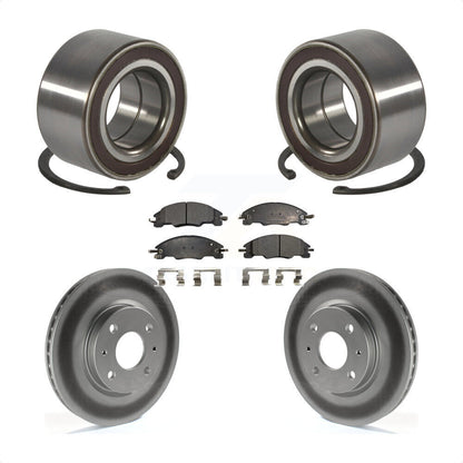 Kit de Rotor et de plaquettes de frein à disque enduit de roulement de roue avant pour Ford Focu 2008 – 2011