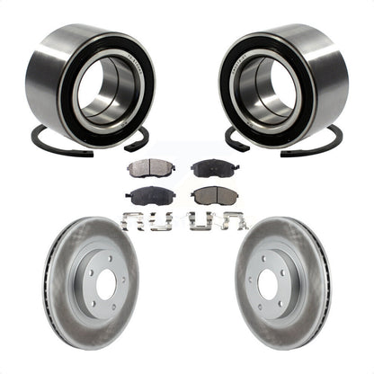 Kit de plaquettes de Rotor de frein enduit de roulement de roue avant, pour Nissan Altima Maxima INFINIT