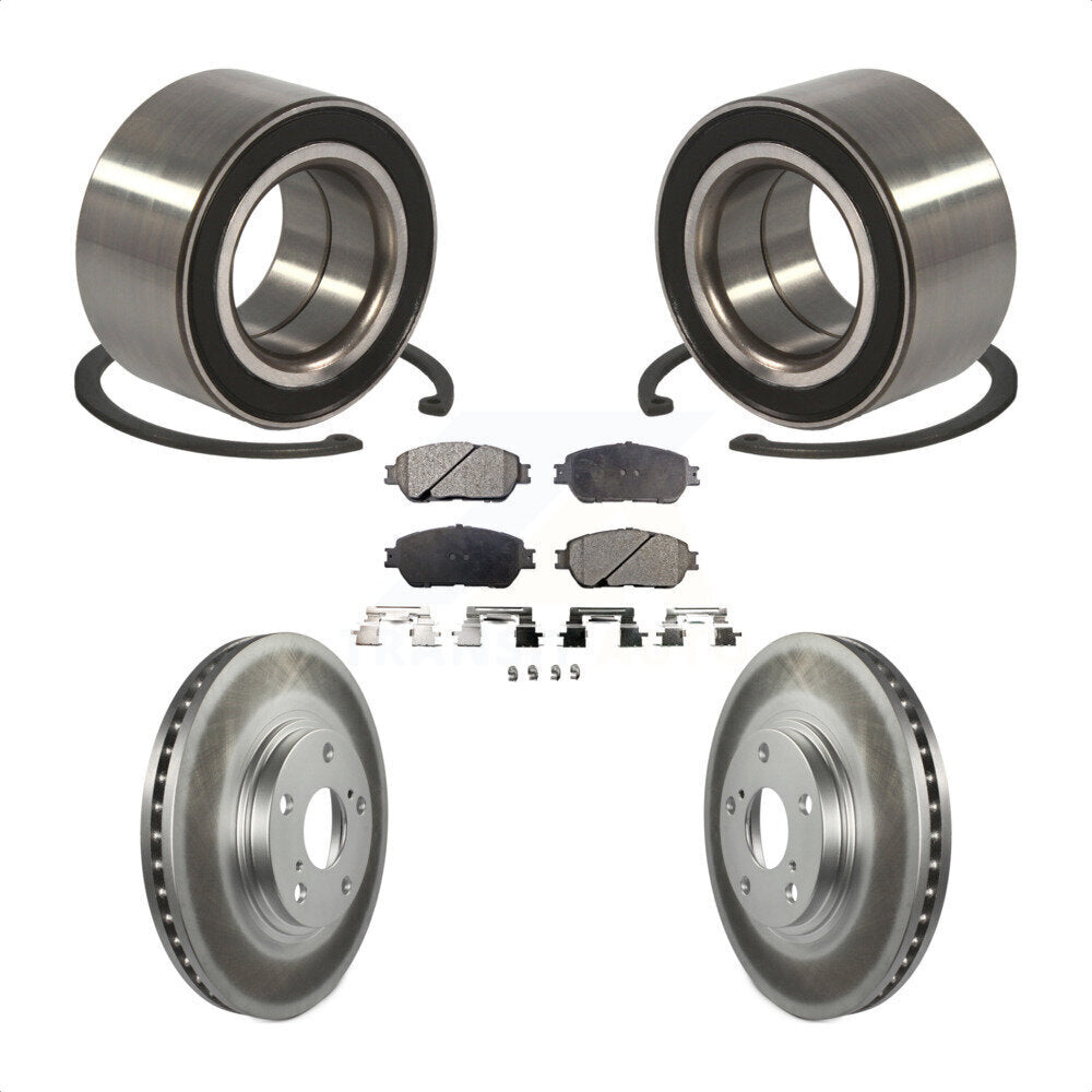 Kit de Rotor et plaquettes de frein à disque revêtus de roulement de roue avant, pour Lexus ES33 2004 – 2006