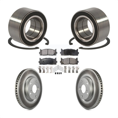 Kit de plaquettes de Rotor de frein, manteau de roulement de roue avant, pour Toyota Camry Lexus ES350 Avalo