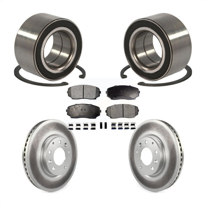 Kit de plaquettes de Rotor de frein enduites de roulement de roue avant, pour Mazda CX-7 Ford Edge Lincol