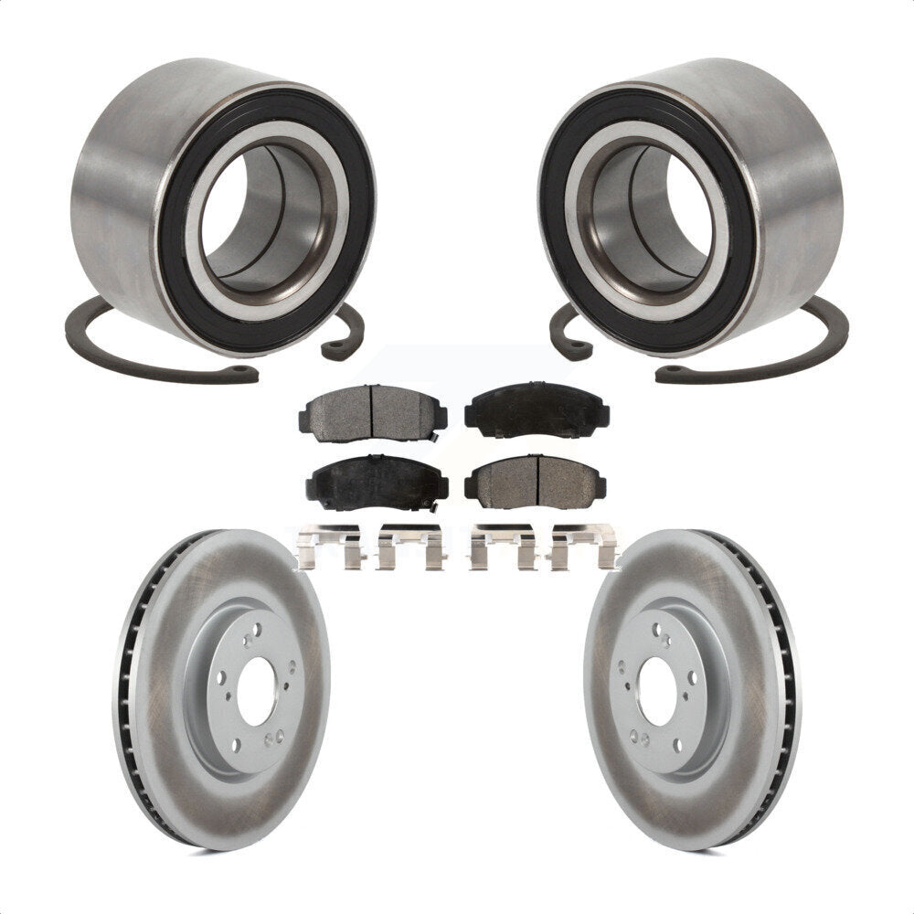 Kit de plaquettes de Rotor de frein, manteau de roulement de roue avant pour transmission automatique Acura TL