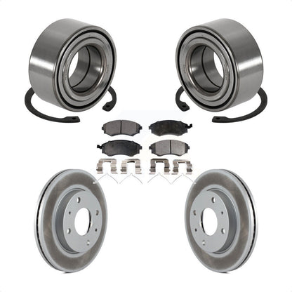 Kit de Rotor et de plaquettes de frein enduits de roulement de roue avant, pour Hyundai Sonata Kia Optim